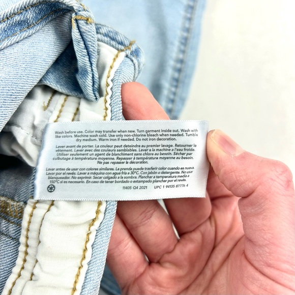 OshKosh B'gosh Light Wash Blue Jean Overalls - Picture 6 of 6